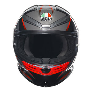 AGV K6 S Slashcut Black/Red L