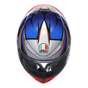 AGV K6 S Slashcut Blue/Red S