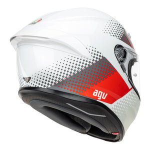 AGV K6 S Smu Fision White/Red/Light Grey M