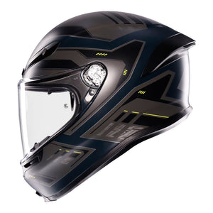 AGV K6 S Enhance Matt Grey/Fluro Yellow S