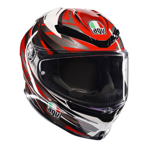 AGV K6 S Reeval White/Red/Grey XL