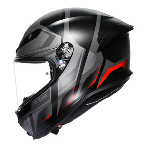 AGV K6 S Karve Black/Grey/Red M