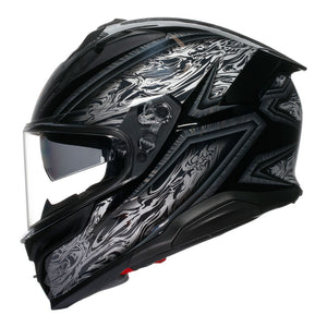 AGV K7 Damascus Black/Silver XL