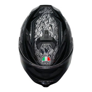 AGV K7 Damascus Black/Silver XL