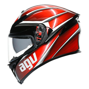 AGV K5 S Tempest Black/Red S*