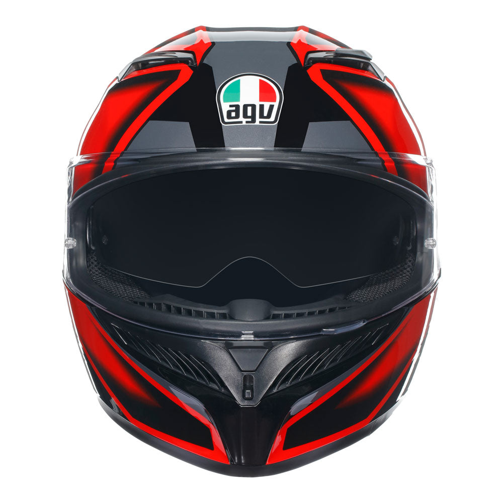 AGV K3 Compound Black/Red S