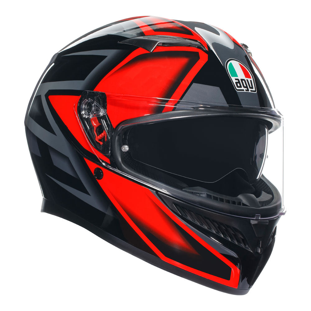 AGV K3 Compound Black/Red 2XL*