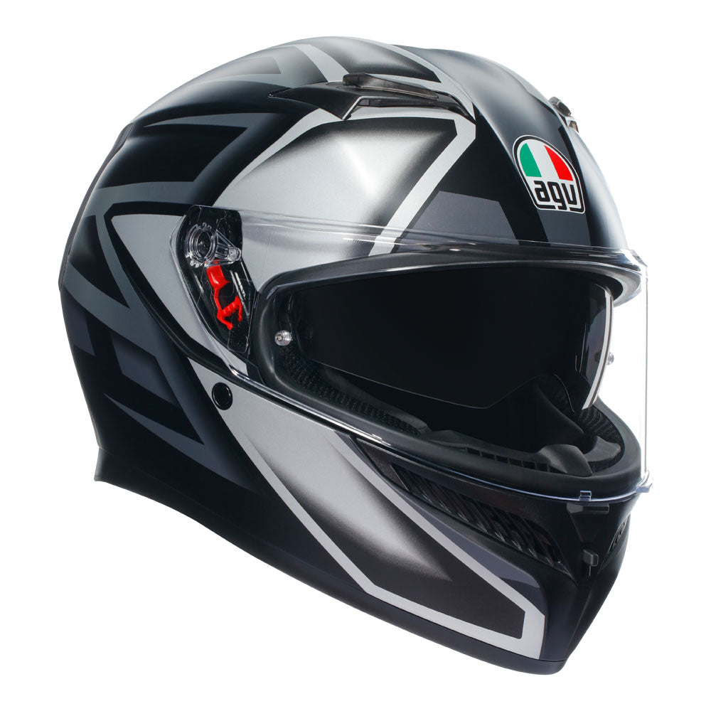 AGV K3 Compound Matt Black/Grey 2XL