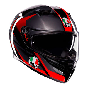 AGV K3 Striga Matt Black/Grey/Red S