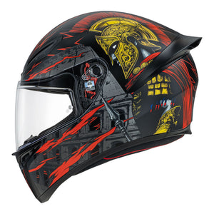 AGV K1 S Gladiator Matt Black/Gold/Red M