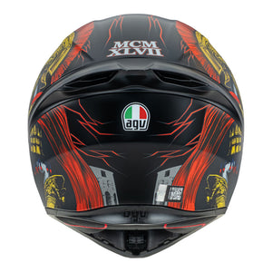 AGV K1 S Gladiator Matt Black/Gold/Red S