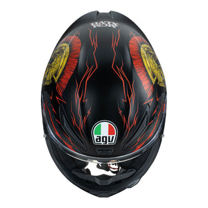 AGV K1 S Gladiator Matt Black/Gold/Red S