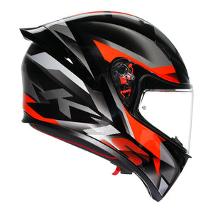 AGV K1 S Fastlap Black/Grey/Red M