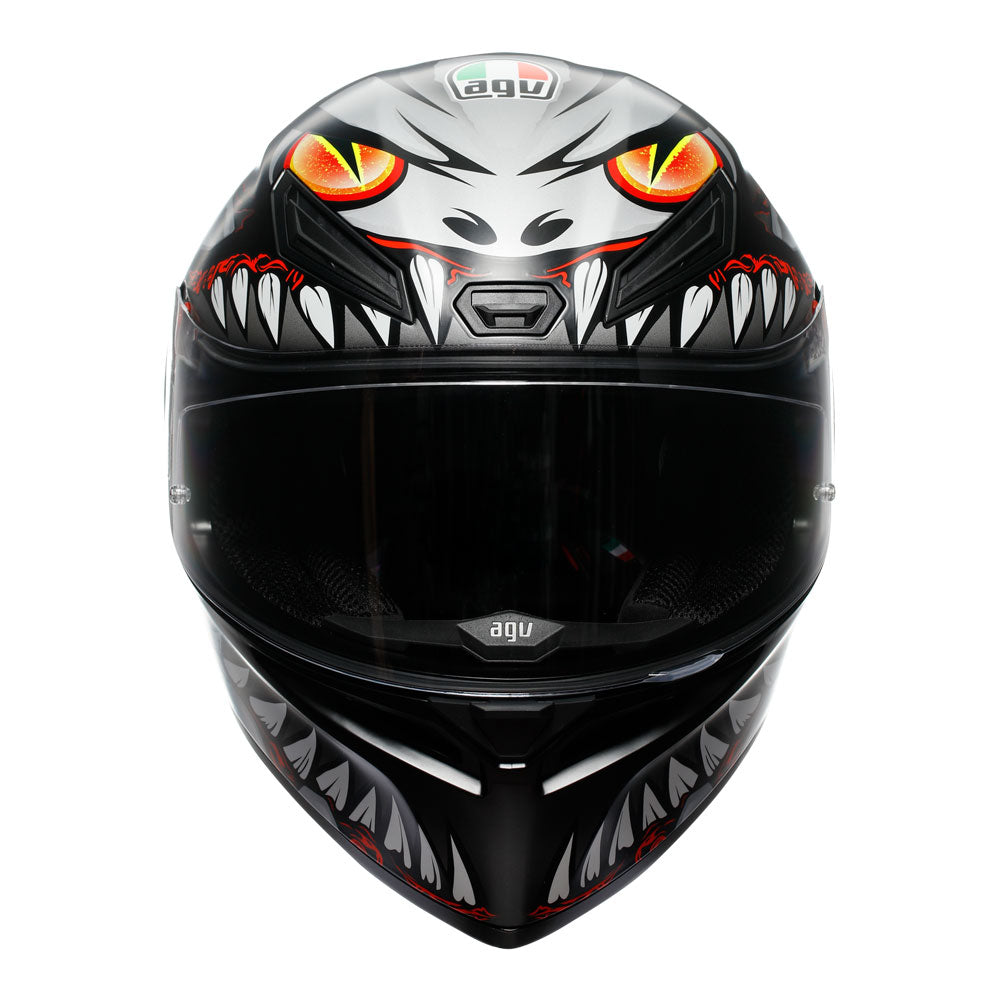 AGV K1 S Lyzard Black/Grey/Red S