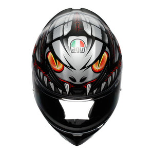 AGV K1 S Lyzard Black/Grey/Red XL