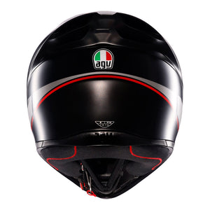 AGV K1 S Lap Matt Black/Grey/Red XS
