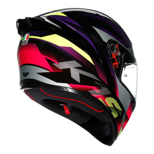 AGV K1 S Fastlap Black/Purple/Pink M