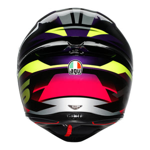 AGV K1 S Fastlap Black/Purple/Pink XL