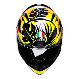 AGV K1 S Tropicrush Black/Orange L