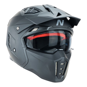 NITRO NZ302 Commando Matt Black 2XL