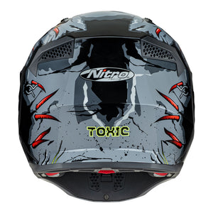 NITRO NZ302 Toxic Grey/Red XL