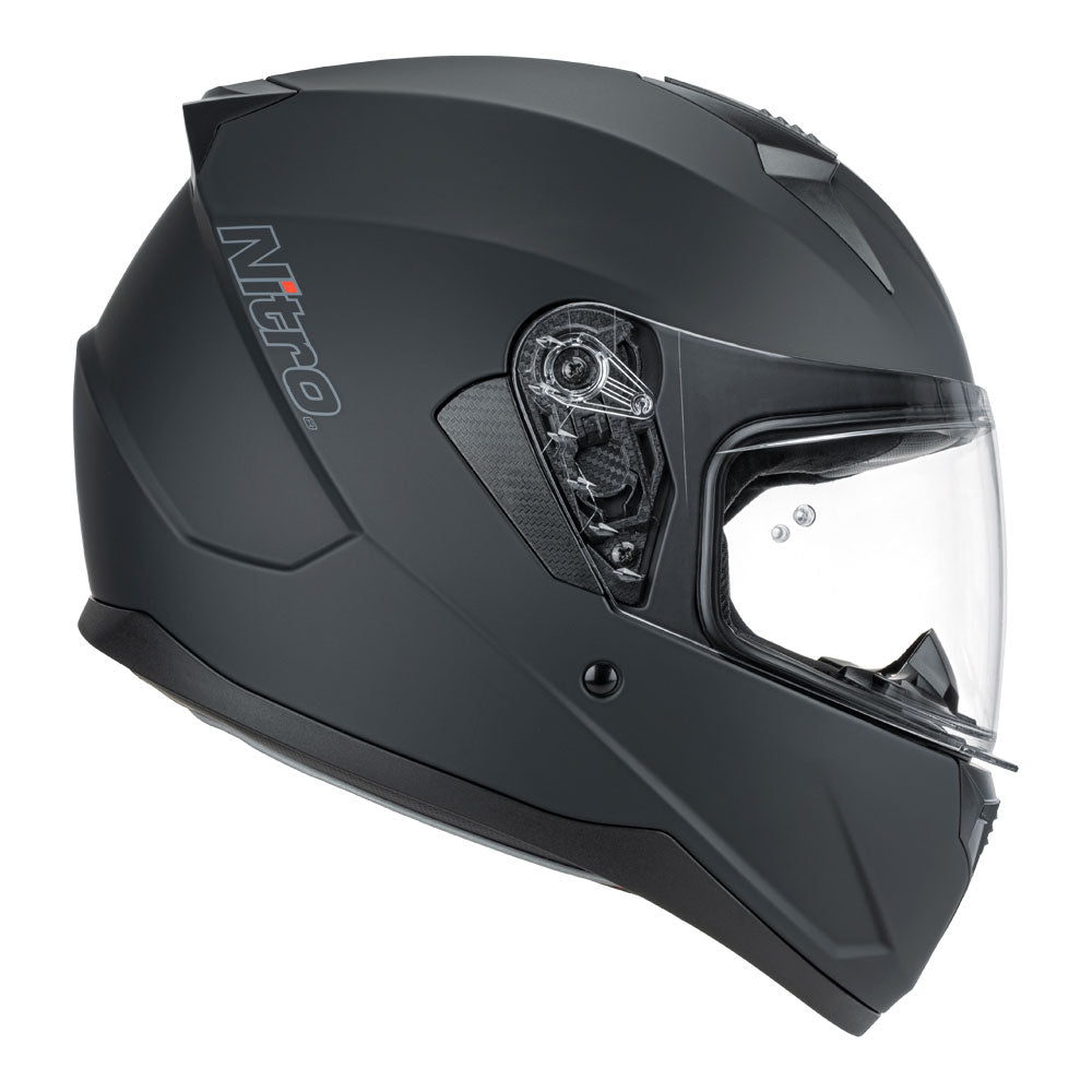 NITRO N670 Full Face Satin Black 2XL