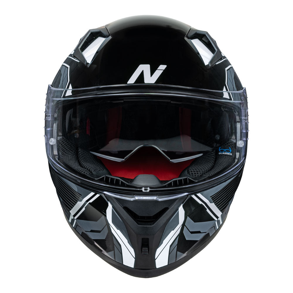 NITRO N501 Fuse Gloss Grey/White/Black M