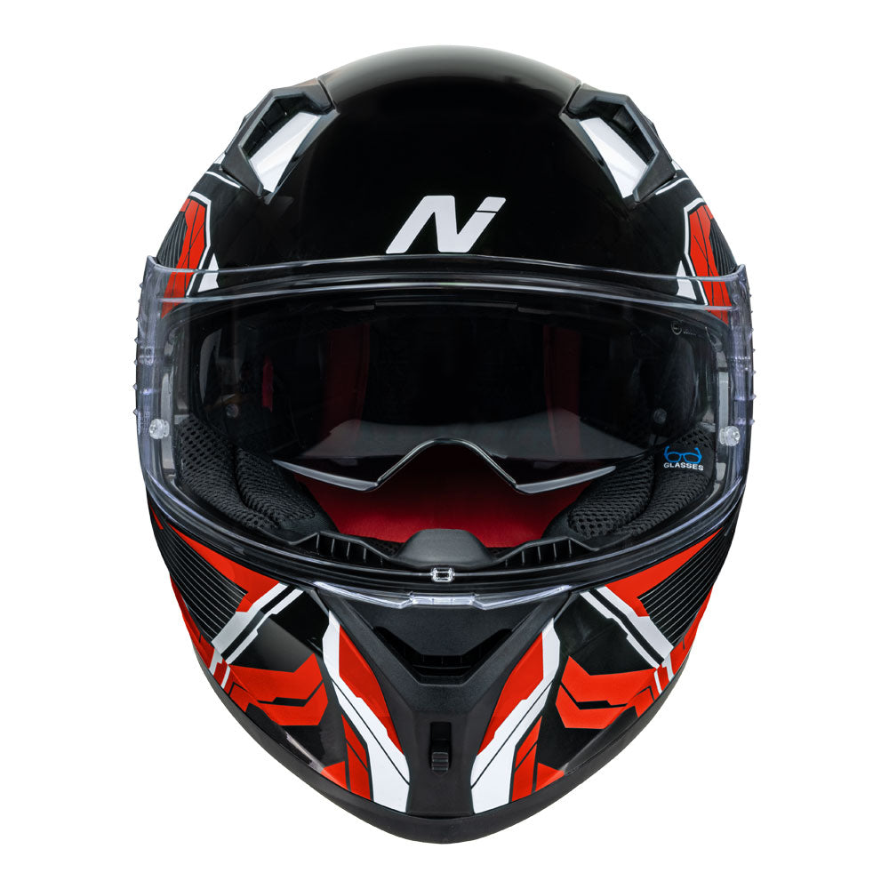 NITRO N501 Fuse Gloss Red/White/Black M