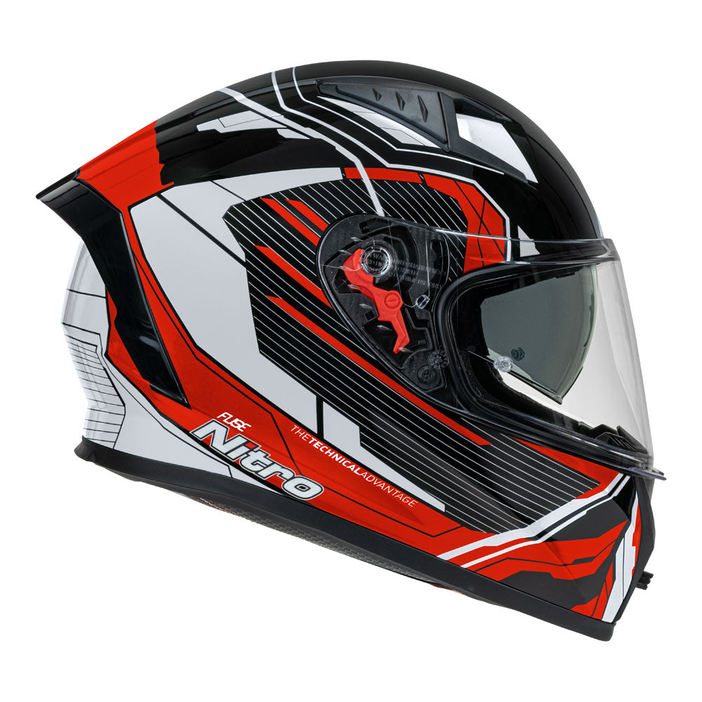 NITRO N501 Fuse Gloss Red/White/Black L