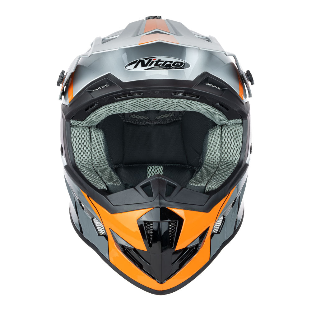 NITRO MX700 Recoil Grey/Black/Orange XL*