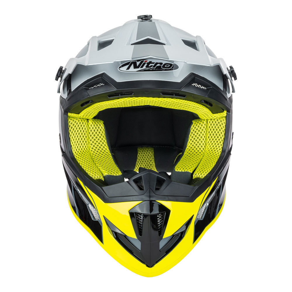 NITRO MX700 Recoil Gun/Silver/Fluro Green XL*