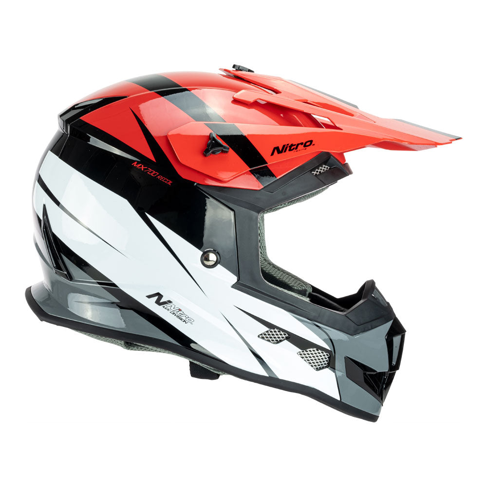 NITRO MX700 Youth Recoil Red/Black/White S*
