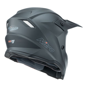NITRO MX710 Youth Satin Black YL