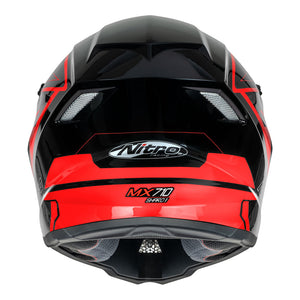 NITRO MX710 Youth Shard II Red/Black YS