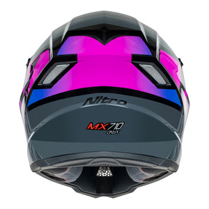 NITRO MX710 Youth Onyx Purple/Pink YS