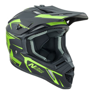 NITRO MX760 Satin Black/Fluro Green S
