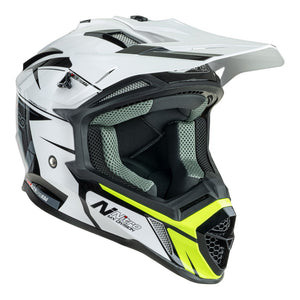 NITRO MX760 White/Grey/Fluro Green M