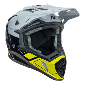 NITRO MX760 Gloss Silver/Grey/Black/Fluro M