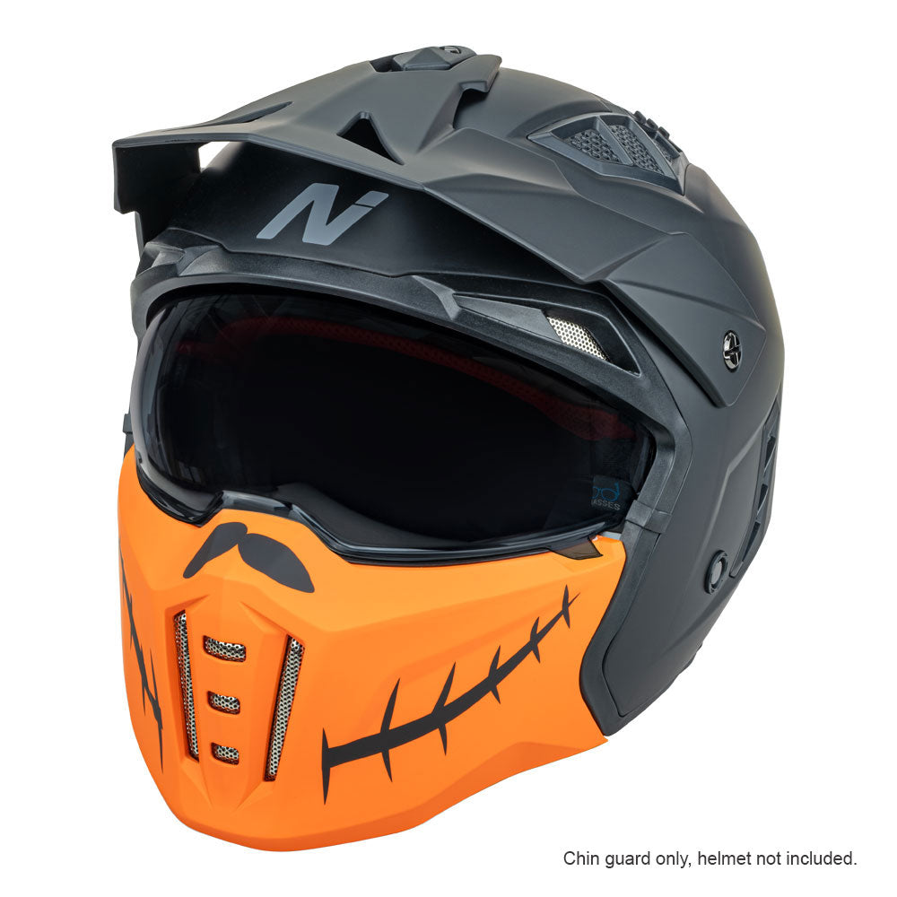 NITRO NZ302 Chin Guard Halloween Pumpkin*