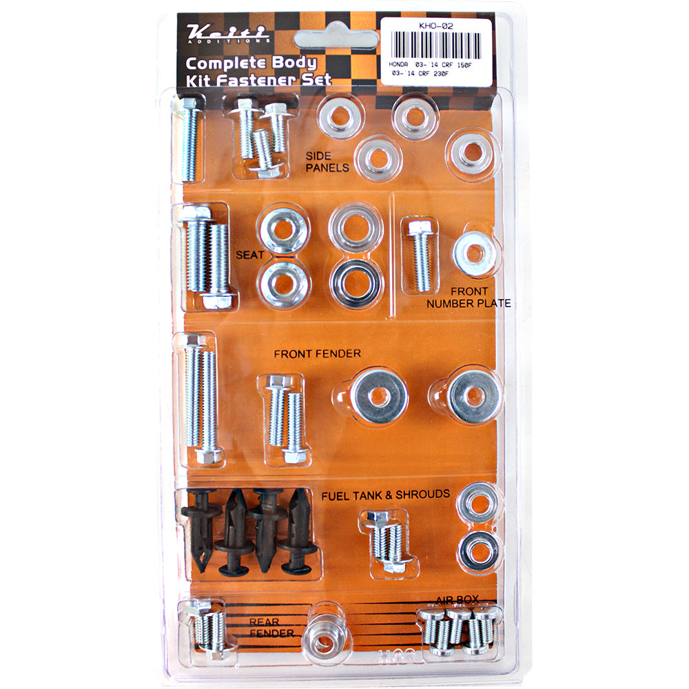 KEITI Complete Body Kit Fastener Set HON