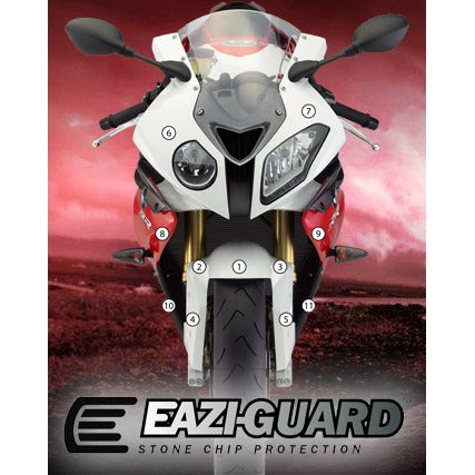 Eazi-Grip Paint Protection Film for BMW S1000RR HP4, matte