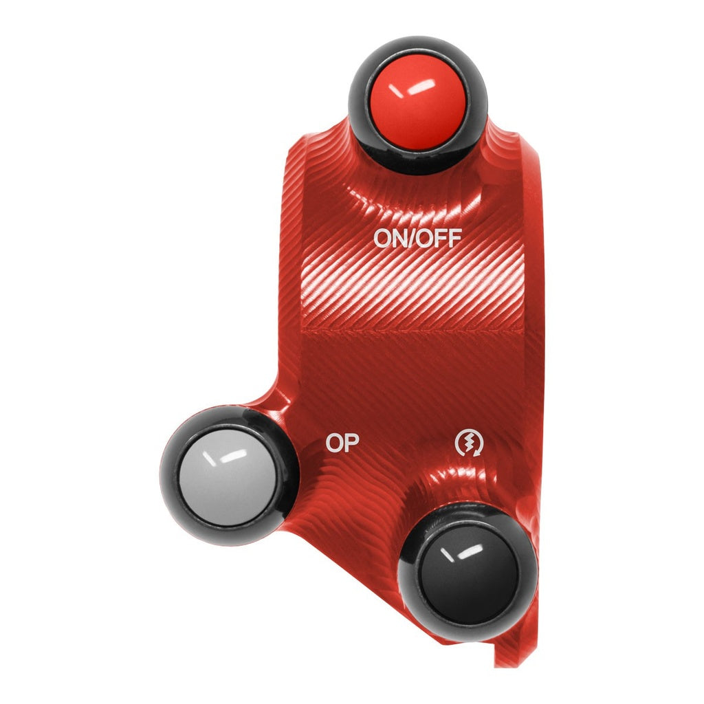 Jetprime Throttle Cover with Handlebar Switch for Ducati - JPCODU060R