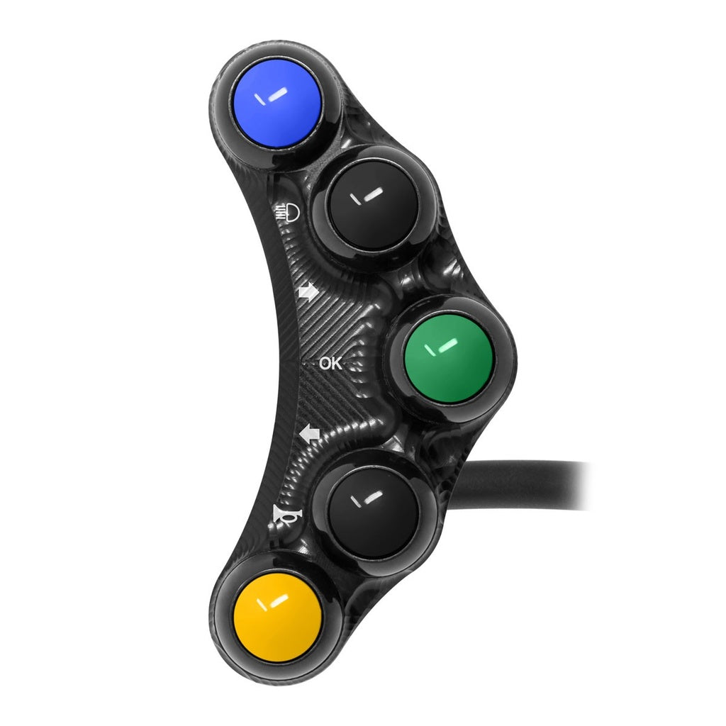 Jetprime LHS Handlebar Switch for MV Agusta Brutale 800, black