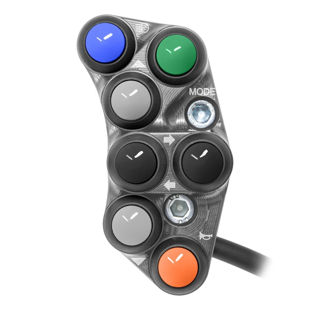 Jetprime LHS Handlebar Switch for Kawasaki Ninja ZX-10R, titanium