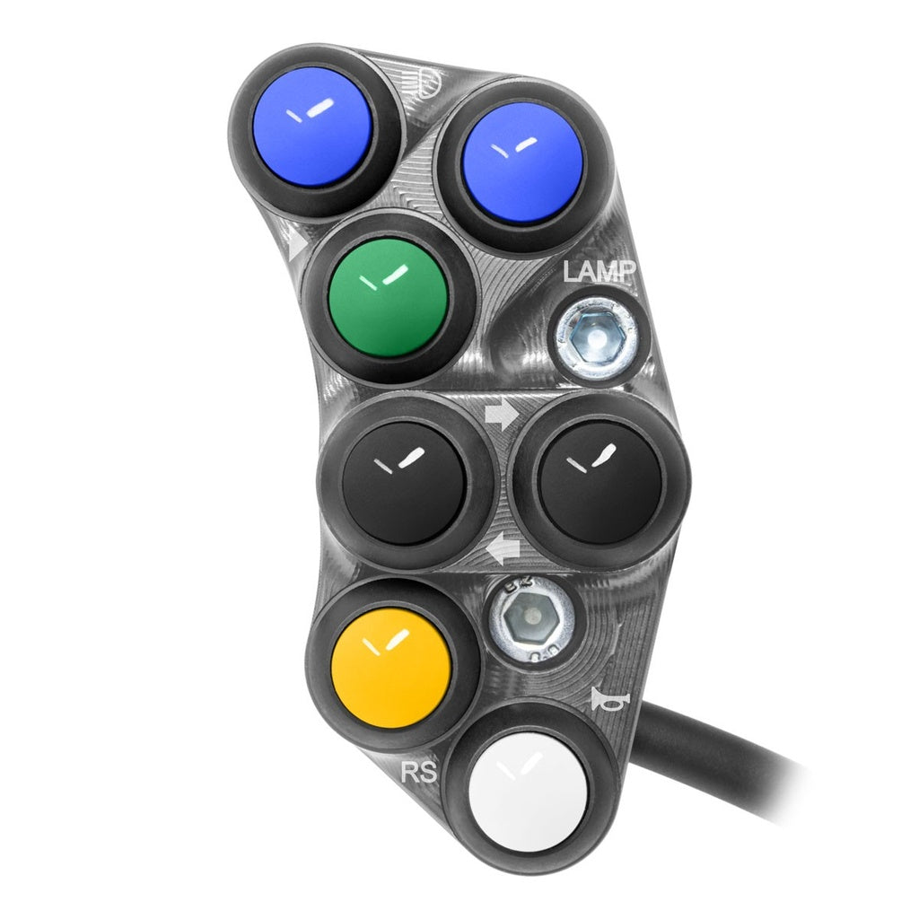 Jetprime LHS Handlebar Switch for Kawasaki Ninja ZX-10R / R, titanium