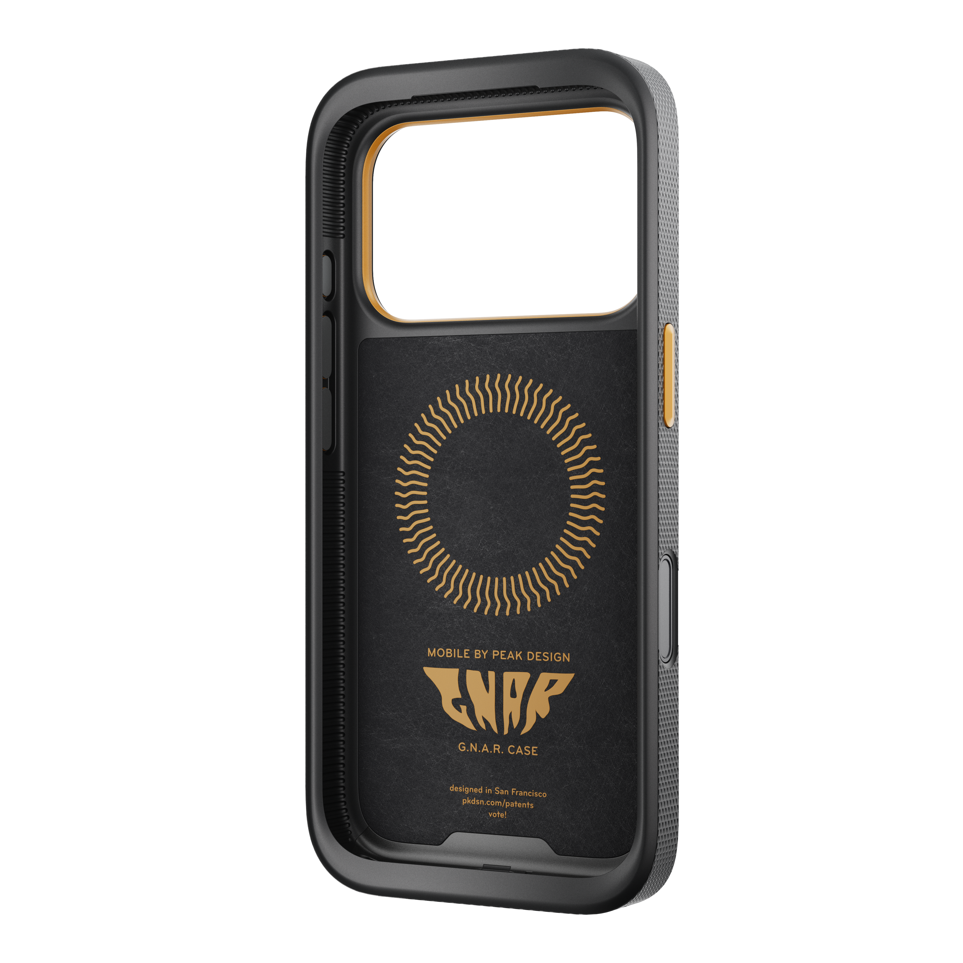 Peak Design GNAR Case (Black) - iPhone 17 Pro