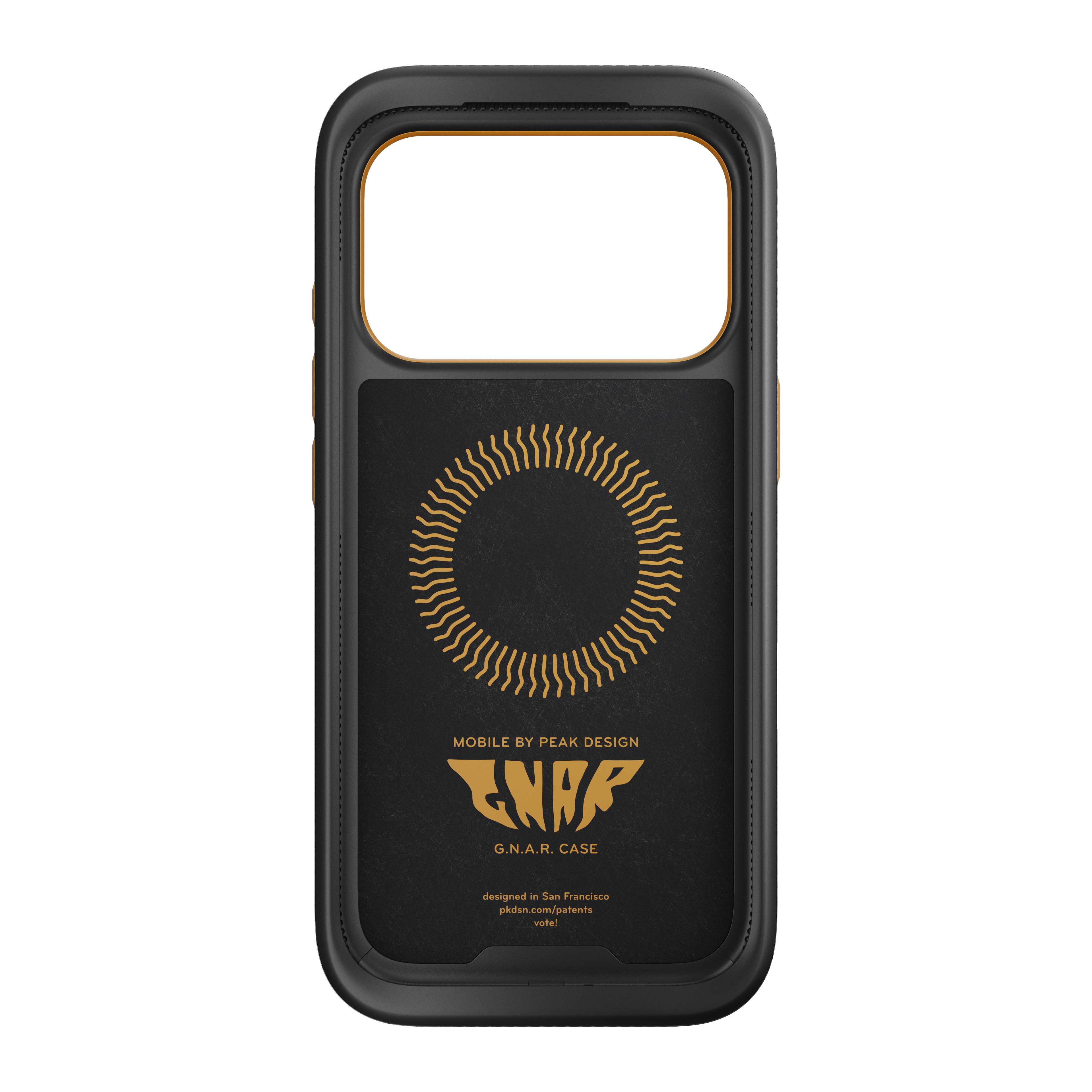 Peak Design GNAR Case (Black) - iPhone 17 Pro