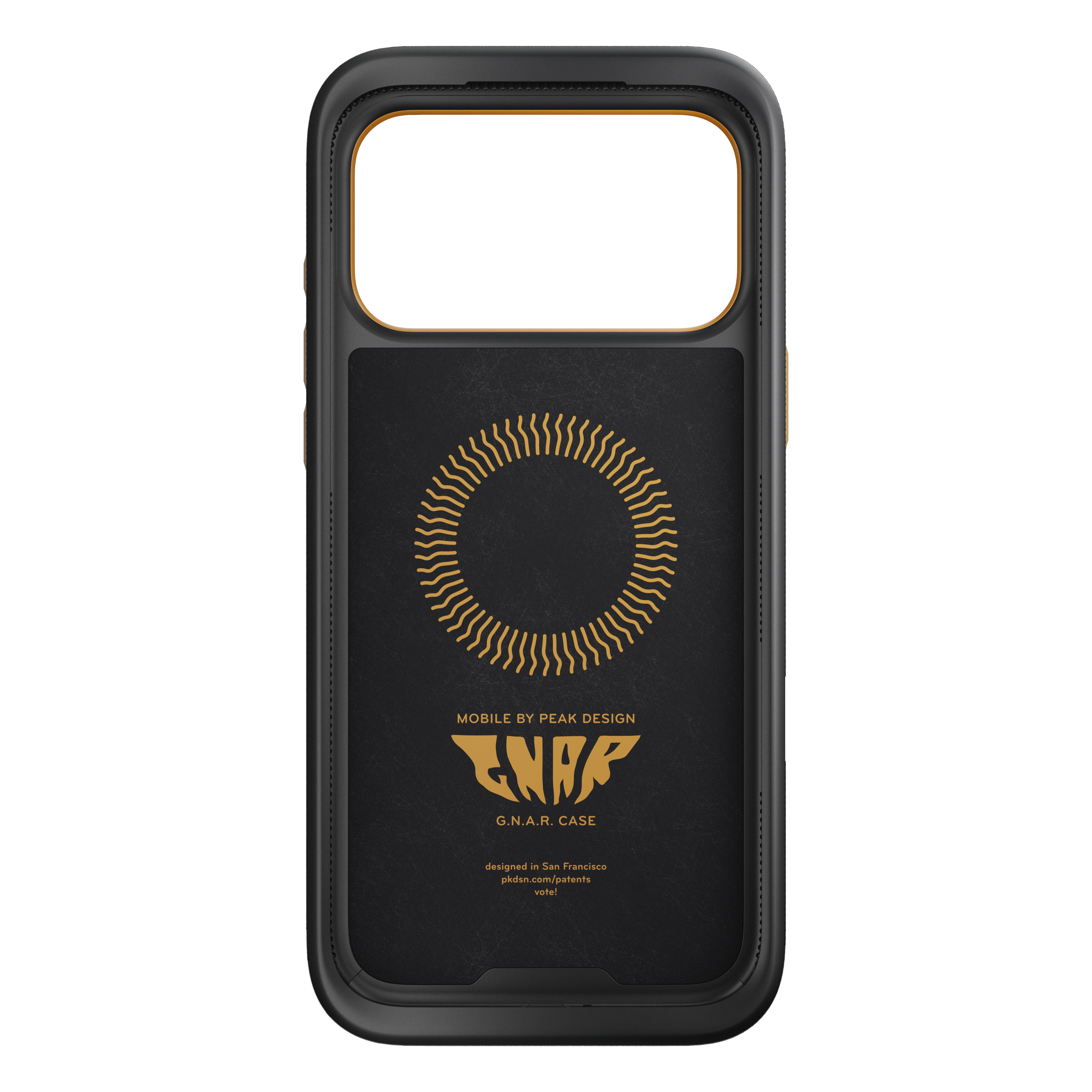 Peak Design GNAR Case (Black) - iPhone 17 Pro Max