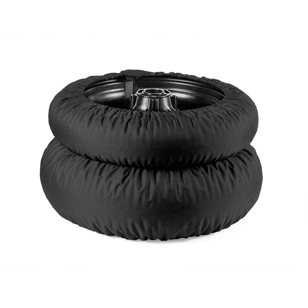 AU STOCK 120/180 TYRE WARMERS set with carry bag motorbike race track motorcycle