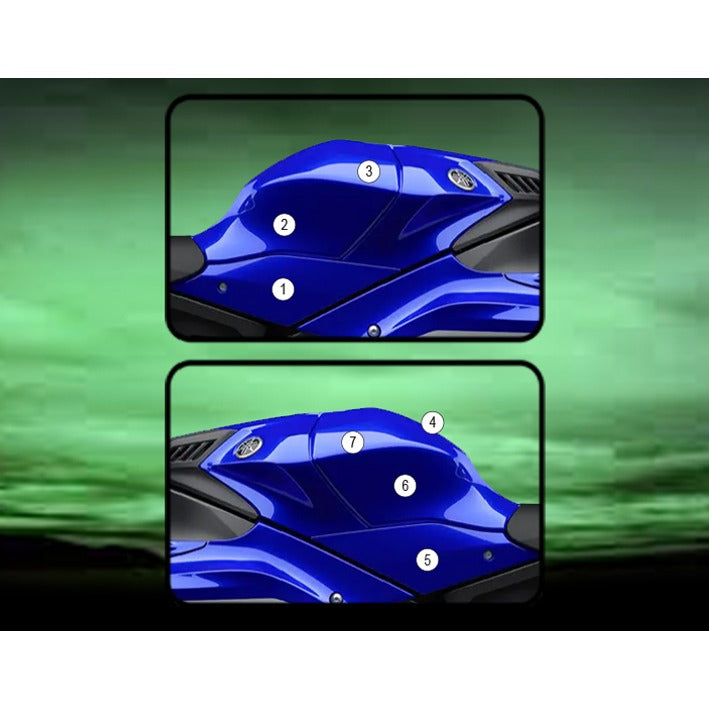 Eazi-Grip Tank Protection Film for Yamaha YZF-R1, gloss